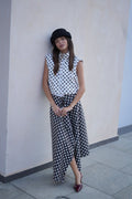 Black & White Polka Dot Skirt